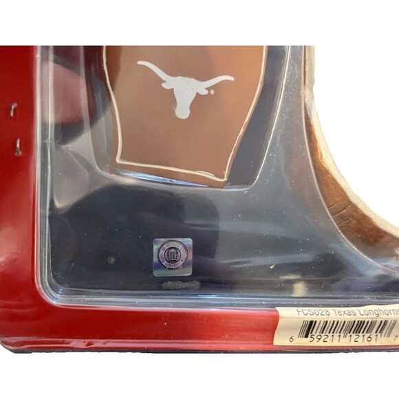 Texas Longhorns Christmas Tree Ornament Set Cap & Foam Finger Retired Design NWT - Picture 5 of 10